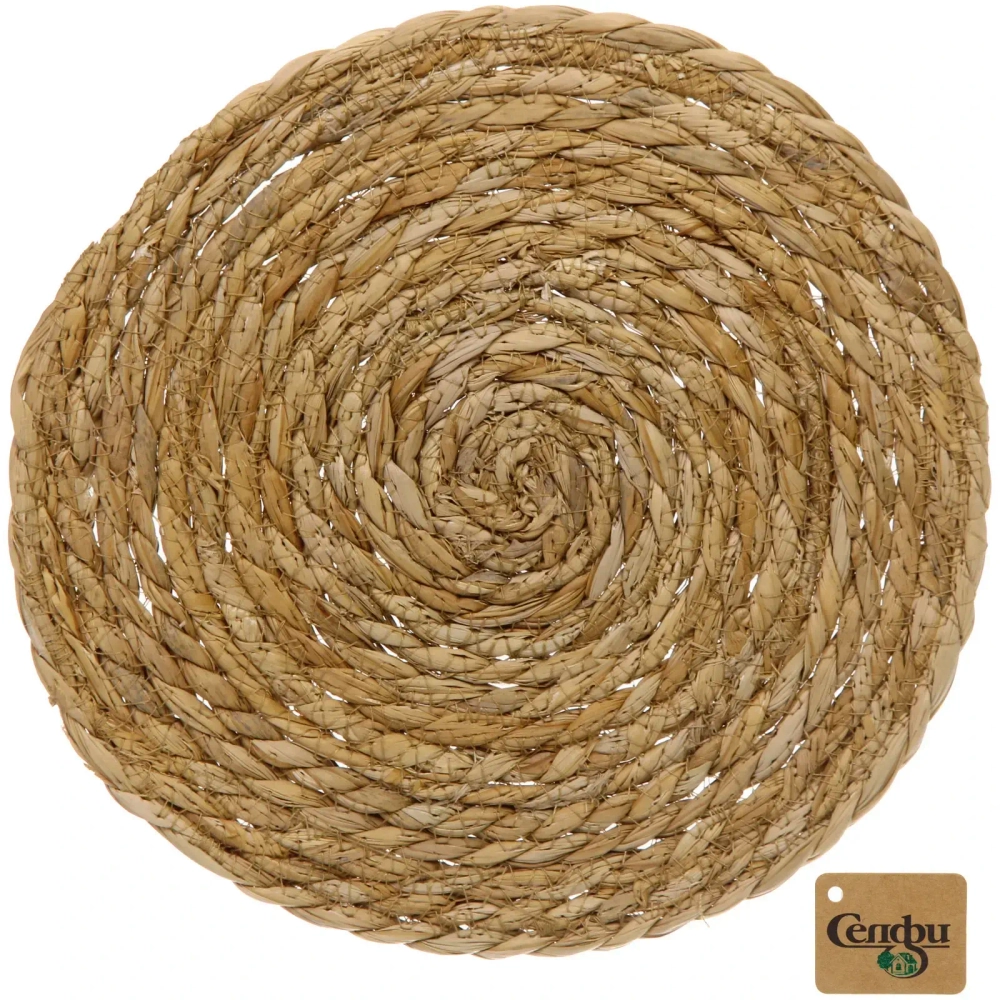 Салфетка на стол «Nature» 25см плетеная