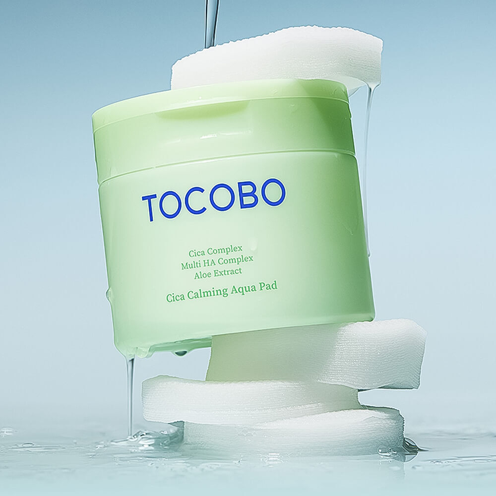 Успокаивающие аква-пэды с центеллой Tocobo Cica Calming Aqua Pad
