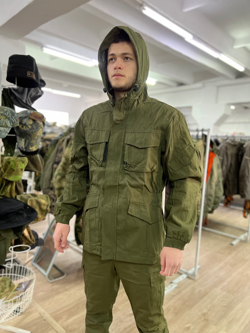 Костюм горка 8 палатка / весна-лето / хаки