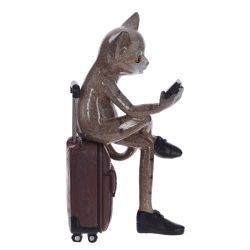 GAEM Фигурка декоративная "Кот", L8 W8 H16,5 см