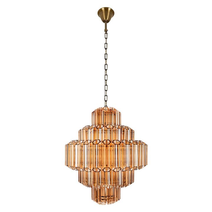 Подвесная люстра Loft IT Celebration 10579/600 Amber