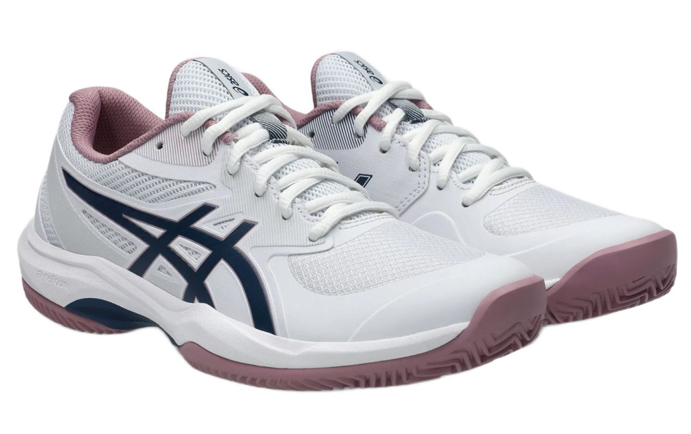 Женские Кроссовки теннисные Asics Game FF Clay/OC - white/independence blue