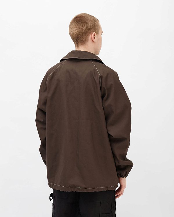 Куртка SS23 Coach Jacket Cotton Коричневая - фото 3