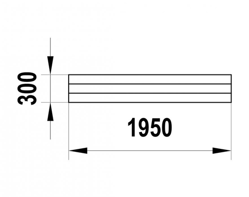 Лавка для отдыха Воркаут W-04-009