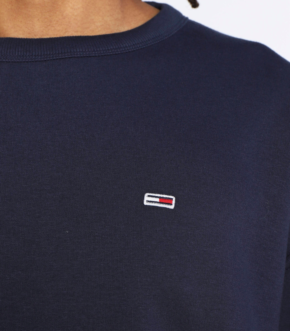 Худи linear placement Tommy Jeans - темно-синий(DM0DM15012)