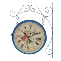 GAEM Часы настенные декоративные двусторонние, L34 W9 H44 см, (2xАА не прилаг.)