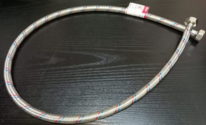 Подводка гибкая для воды оплетка из нерж стали г/г 1/2" 1,0м