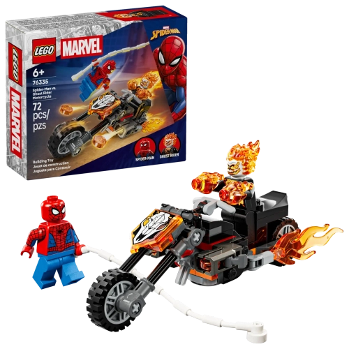 Конструктор LEGO Marvel 76335 Spider-Man vs. Ghost Rider Motorcycle