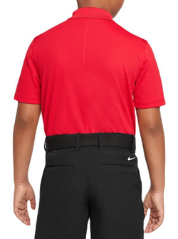 Детская теннисная футболка Nike Boys Dri-Fit Victory Golf Polo - university red/white - Red