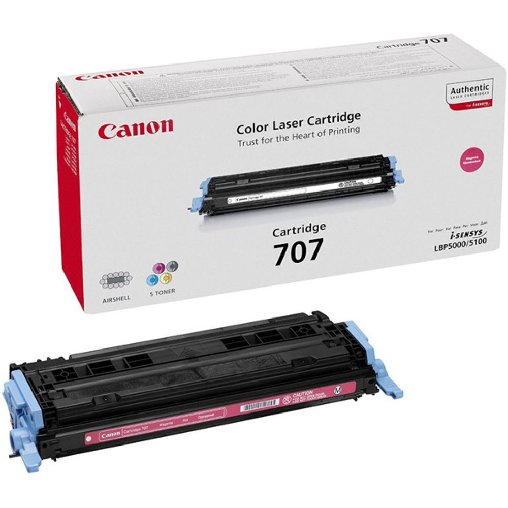 Картридж CANON 707 M пурпурный