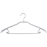 Вешалка металлическая с ПВХ покрытием, с перекладиной и крючками