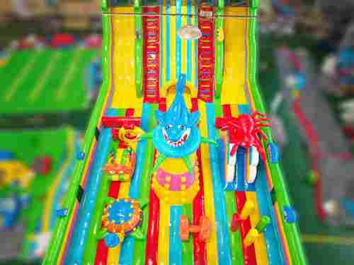 Коммерческий надувной батут «Морские животные», 17*9*8 м.