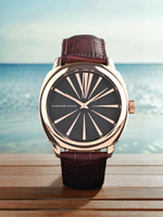 Кварцевые часы Black Hole, золото