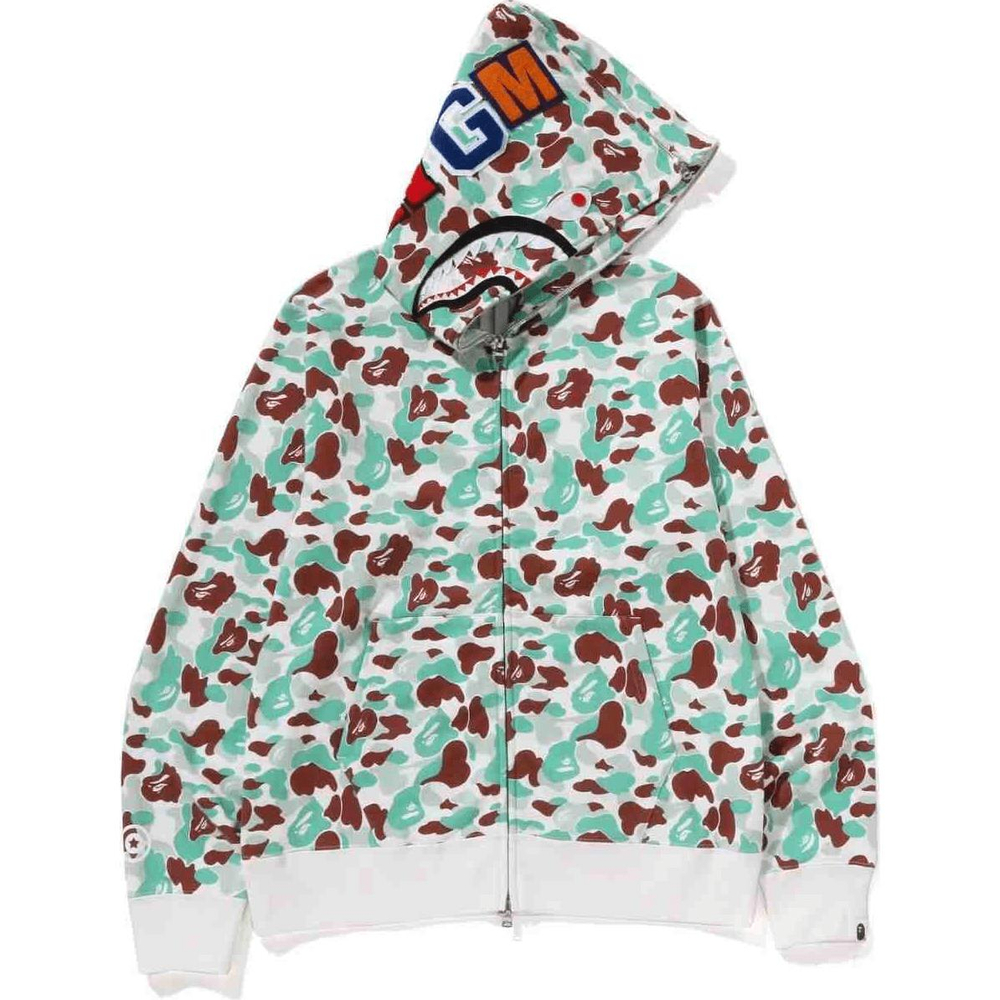 A Bathing Ape Store Milan Separate Shark Full Zip Худи