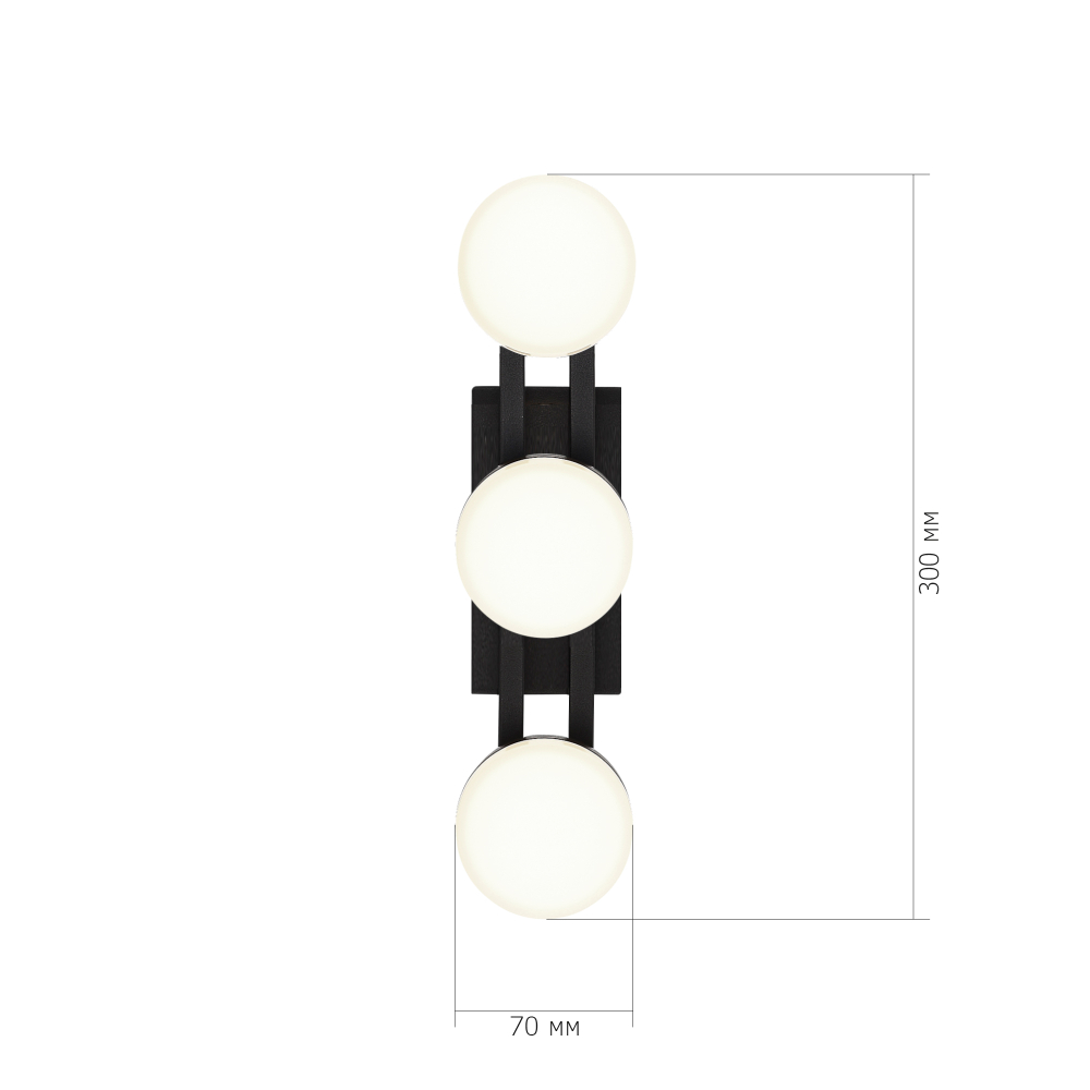 Светильник настенный MONRO LED 1х6W