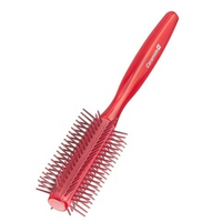 Щетка массажная (круглая) для увлажнения и смягчения волос с церамидами Vess Ceramide Brush