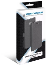 Чехол с флипом для Infinix Hot 10 Lite DF inFlip-01 (black)