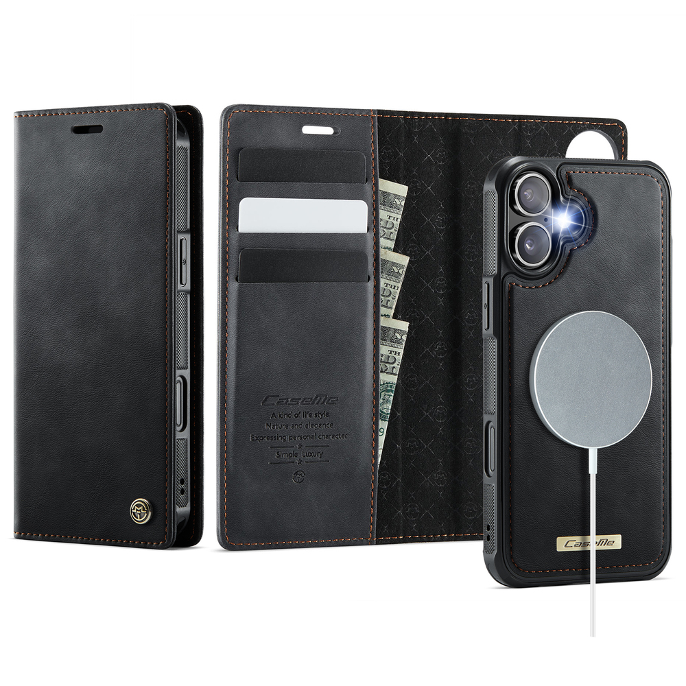Чехол-кошелек CaseMe 2 in 1 MagSafe iPhone 17