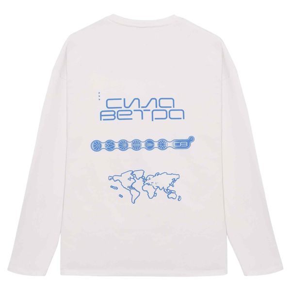 Лонгслив СВ белый - фото 4