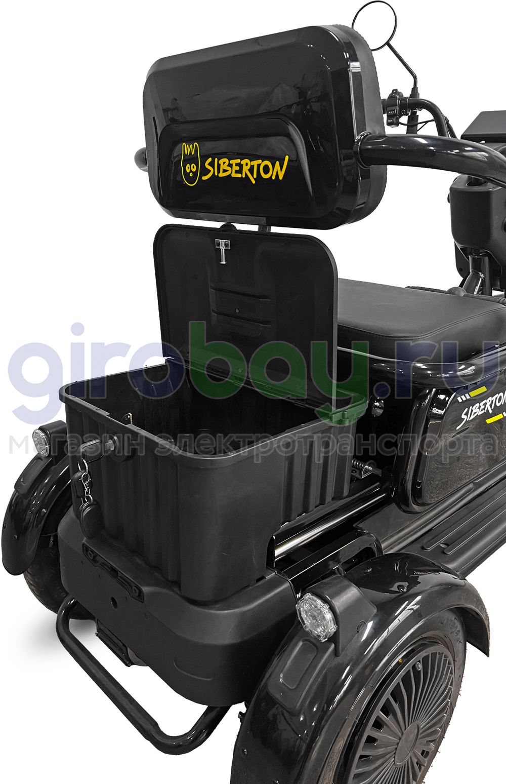 Электротрицикл SIBERTON V1 2000W (60V/21Ah) фото №10