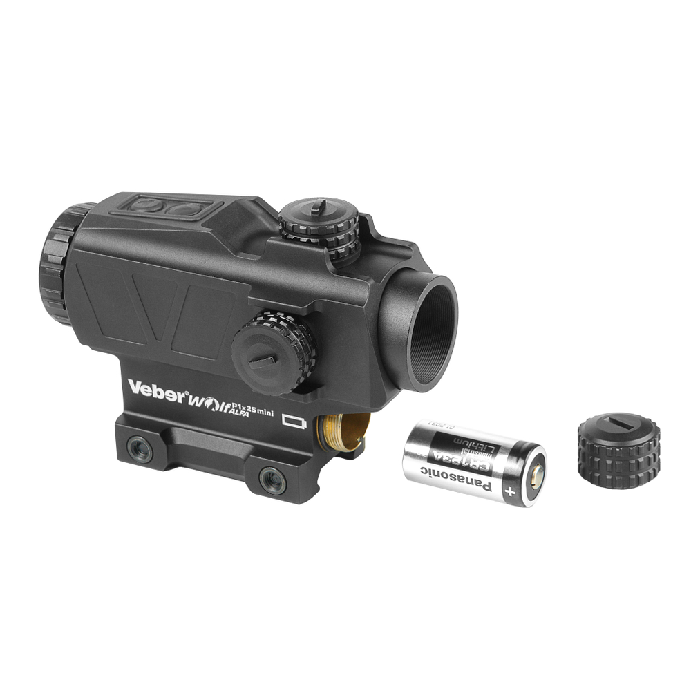 Прицел призматический Veber Wolf Alfa P1x25 mini
