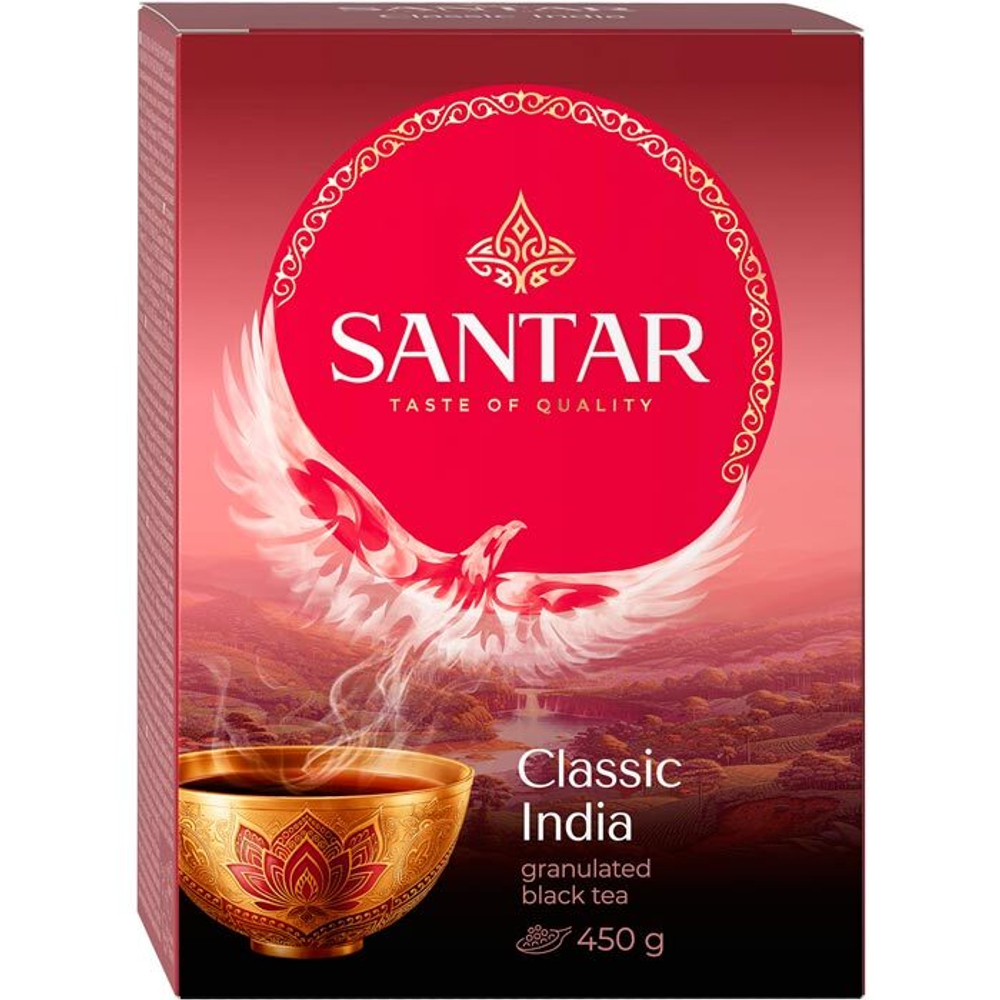 Чай SANTAR Классик Индия черн.гранул  450гр
