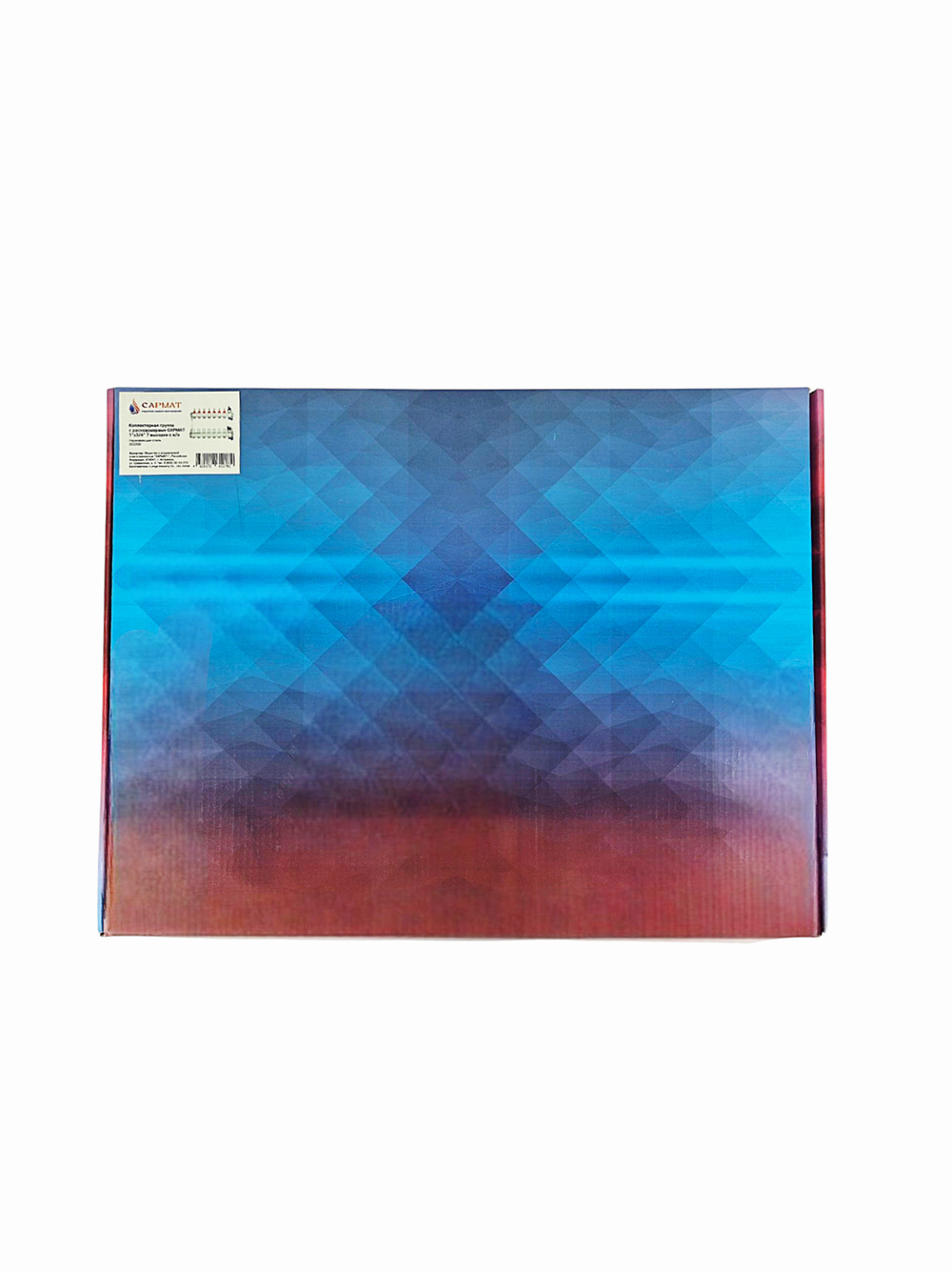 Коллекторная группа с расходомерами САРМАТ 1"x3/4" 7 вых. нерж с в /о SS2200 (CN)