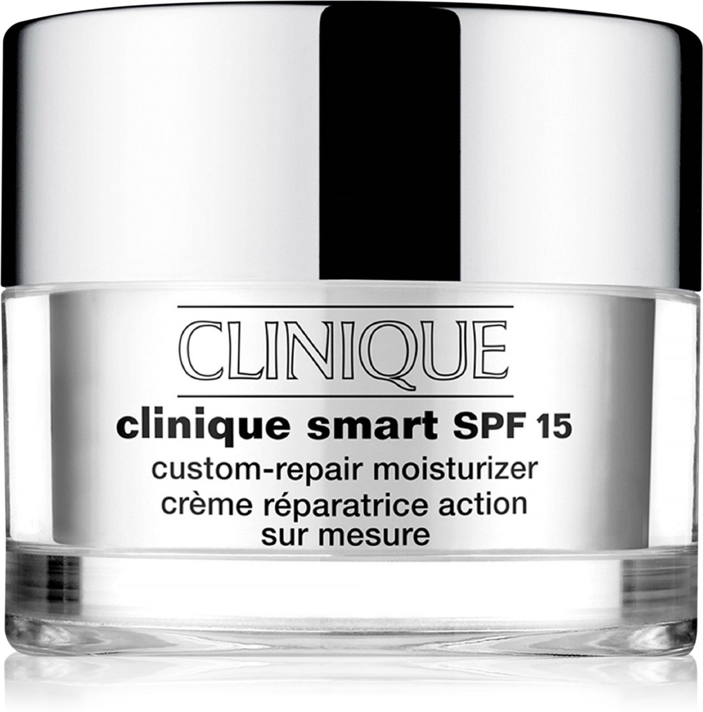Clinique Clinique Smart SPF 15 Custom-Repair Moisturizer - увлажняющий дневной крем против морщин для жирной кожи SPF 15 /   50  ml  / GTIN 020714682514