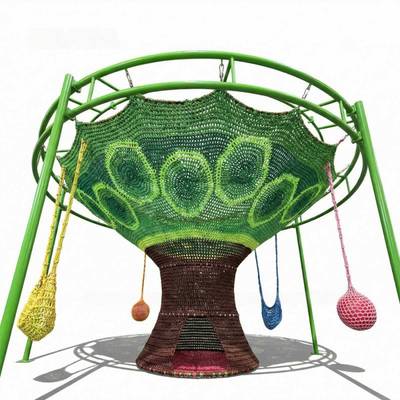 Канатный лабиринт «Летний день» 5×5×4 м