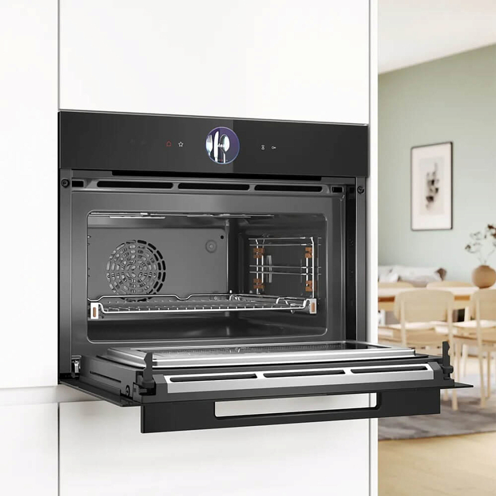 Встраиваемый духовой шкаф Bosch Accent Line CMG936AB1S, чёрный