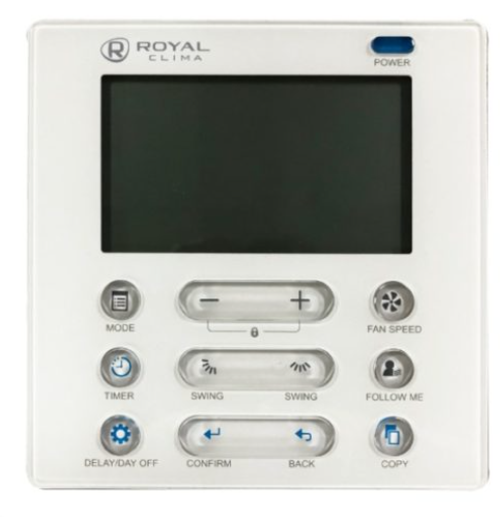 Канальная полупромышленная классическая сплит-система ROYAL CLIMA ESPERTO ES-D 24HWN/ES-E 24HN