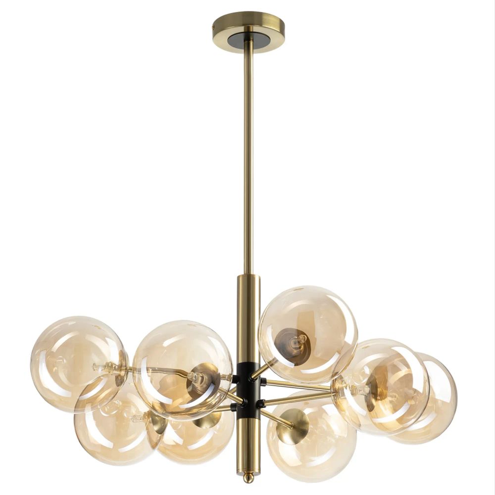 Citilux Нарда CL204180 Люстра на штанге Бронза