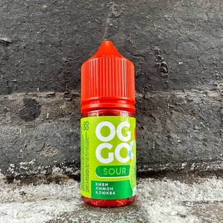 Купить OGGO Sour Salt 30 мл - Киви лимон клюква (20 мг)