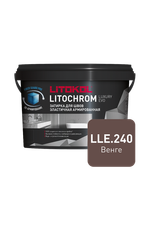 LITOKOL Затирка ЛИТОХРОМ ЛАКШЕРИ ЭВО/LITOCHROM LUXURY EVO 240 венге 2 кг