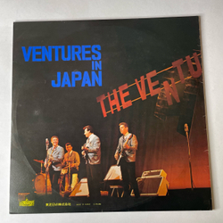 Винтажная виниловая пластинка LP The Ventures, Ventures In Japan (Япония 1967) (Оби)
