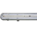 Светильник LED ДСП Айсберг 58W-7250Лм IP65 5000К прозрачн. с БАП 3ч 1200х85х80мм vs1411-58-tr-5k-Li3h