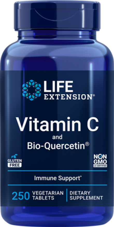 Vitamin C and Bio-Quercetin Таблетки Life Extension