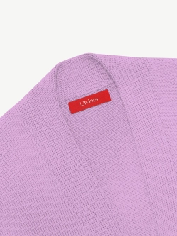 Кардиган с планкой из хлопка