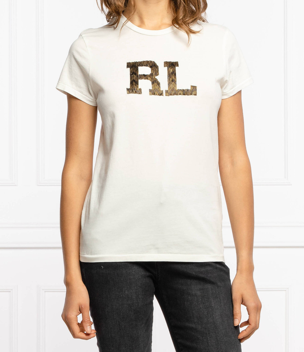 Футболка POLO RALPH LAUREN - белый(211839182)