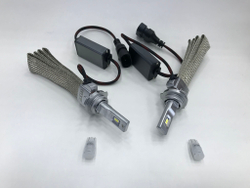 Светодиодные лампы ближнего и габаритного света для Mitsubishi Outlander XL 2006-13 MTF HB4 ProFlex 30W+W5W Tail Lights