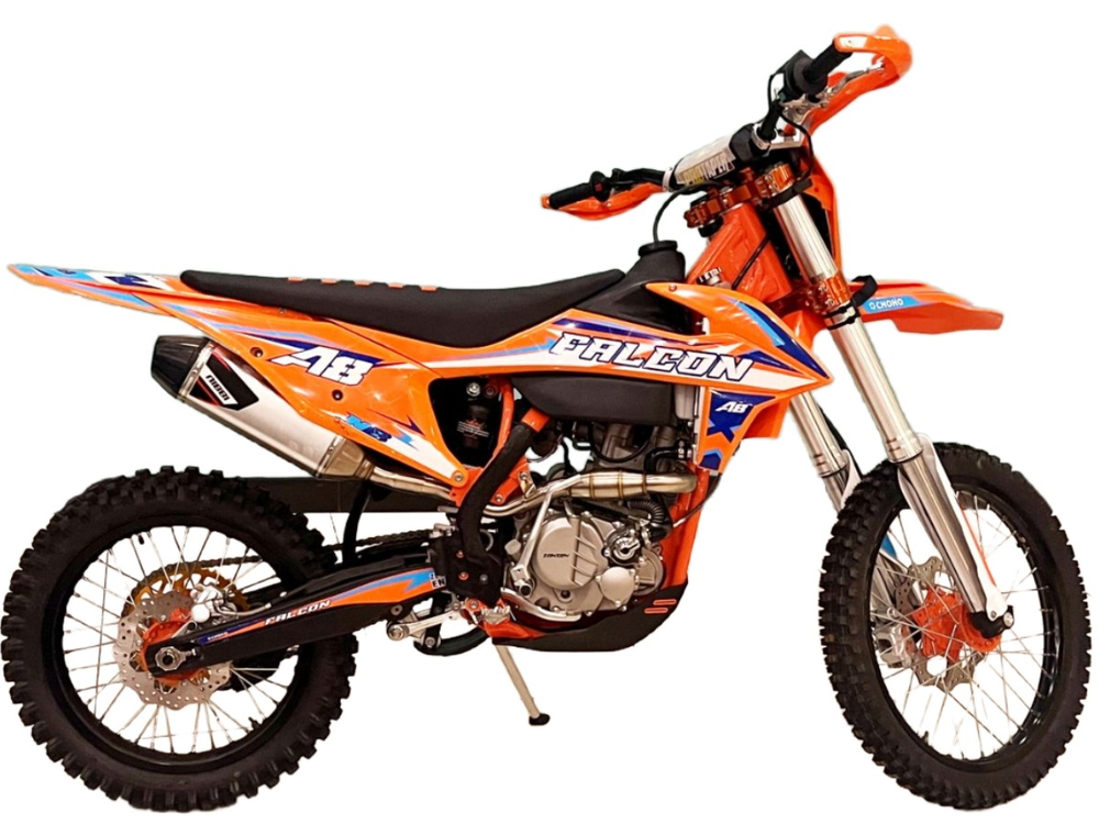 Мотоцикл кроссовый эндуро BIZON Falcon A8 PRO 300 21/18