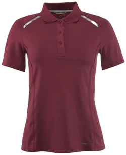 Женское поло Head Performance Polo W - красный