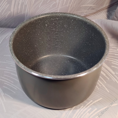 Чаша с керамическим покрытием Природный Камень для мультиварок на 4 литра