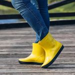 Женские ботильоны Nordman Alida утепленные, желтые