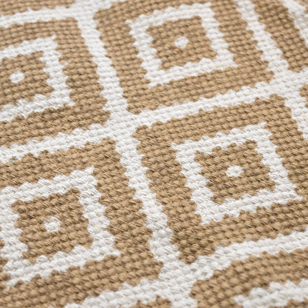 Коврик хлопковый 50*80см ручного плетения "Sindbad" 750802