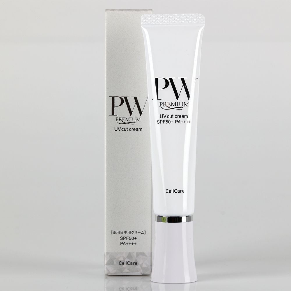 AMENITY Отбеливающий солнцезащитный крем SPF50 Pw Premium Uv Cut Cream 30 мл (Срок 05/2026 + 12 мес после вскрытия)