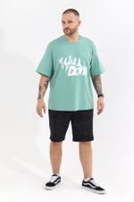 Фуфайка (футболка) мужская Леон-4 Виотекс ЗЕЛЁНЫЙ