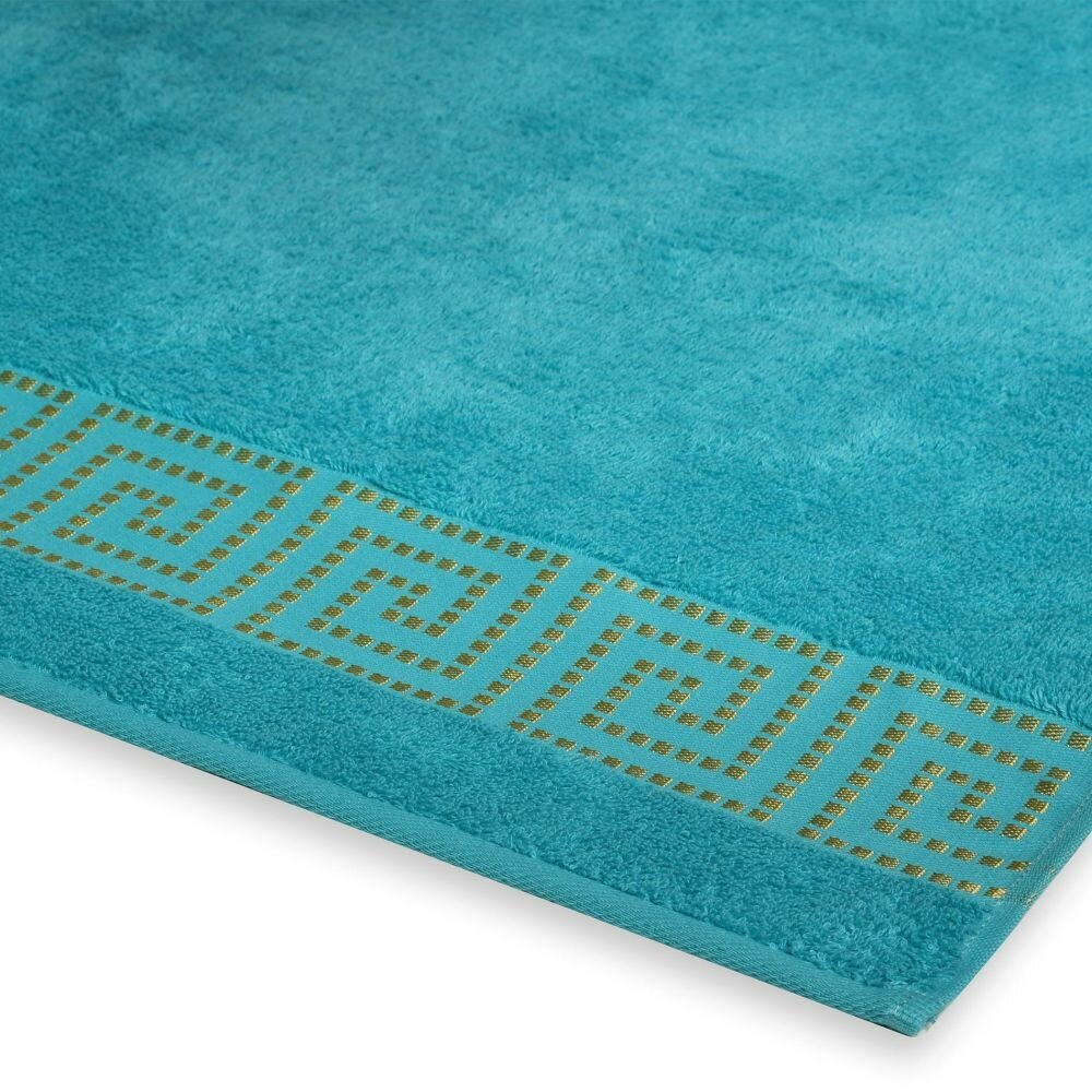 Полотенце махровое Cleanelly 100% хлопок ПЦ-1201-4346 (15-4825) 100*150