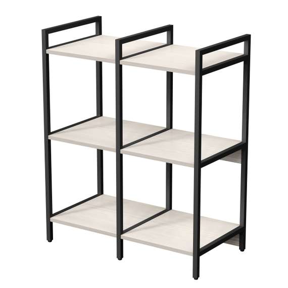 10ССД.3.400 Стеллаж средний двойной 3 полки, узкий (780*400*952)