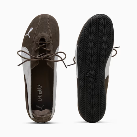 PUMA Женские кроссовки-балетки Speedcat Nova, бронзовый